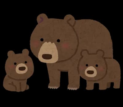 熊擁護協会「クマ親子は普通に生きたいだけ。人間がそれを壊したんやで」