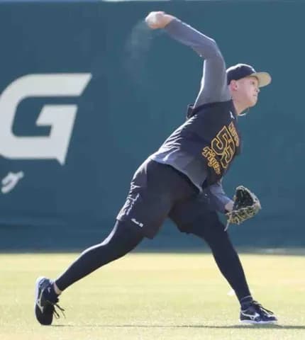 【阪神】北海道出身ドラ５能登嵩都、寒波も「大したことない」ルーティン貫きカーブで力抜く