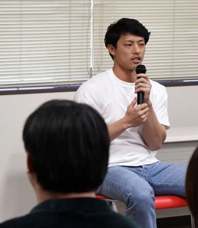 楽天からFAの辰己涼介「決まったことがないので特に言えることはないです」トークショーに参加