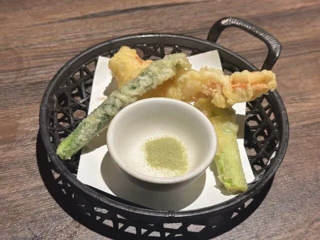 塩で食うべき天ぷら←何想像した？