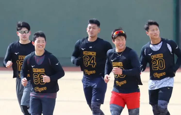 阪神選手の『自主トレ組み合わせ一覧』がこちらwwwwwwww