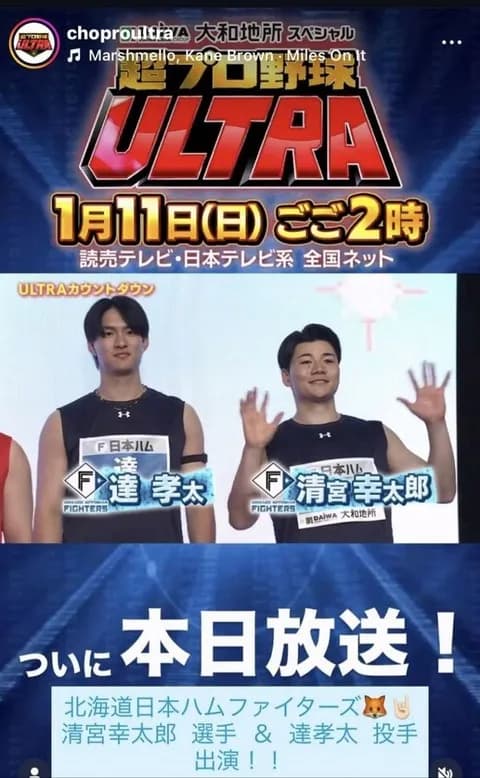 「イケメン＆毒舌だけど結果はポンコツという逆ギャップ」日本ハム投手、TV番組ターゲットピッチでまさかの「ゼロ」枚…X「爪痕を残したねw」「魅力がバレた」