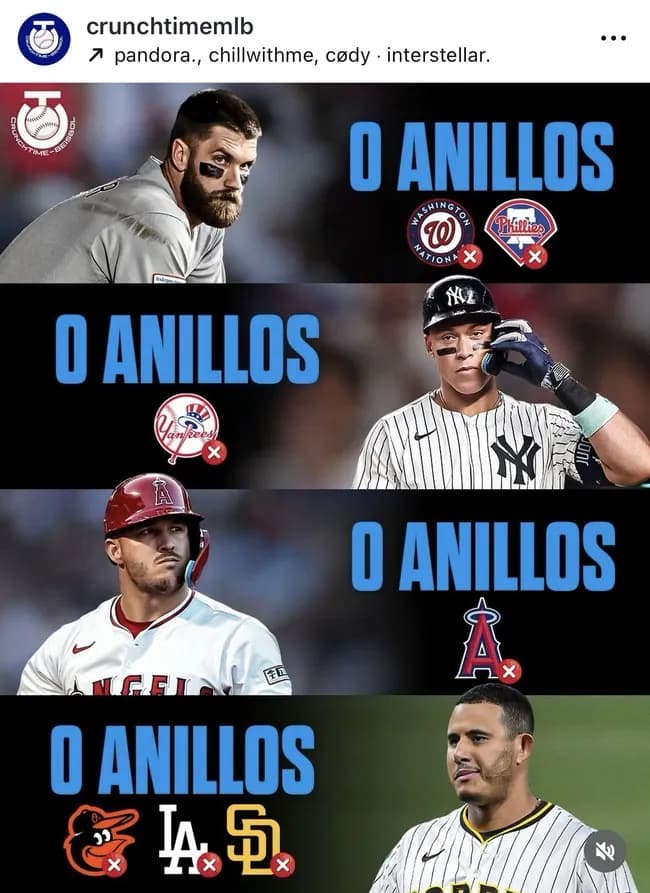 【画像】海外の野球専門メディア、普通に大物メジャーリーガー達を煽りまくってしまう