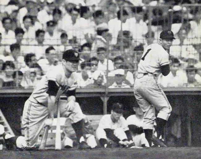 長嶋茂雄(27)　率.341(478-163) 本37 点112 盗16