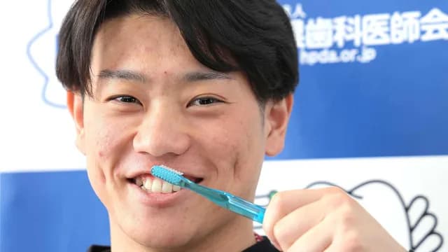 カープドラ3勝田成「噛む力」咬合力は『オオカミ級』成人男性の2倍！ルーキートップの数字