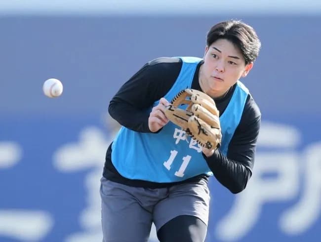 【中日】ドラフト1位の中西聖輝がキャンプ1軍スタート…2位の桜井頼之介、育成1位の牧野憲伸も