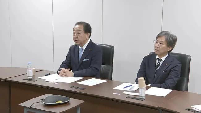 【朗報】立憲・安住幹事長「本当に感動した。上で勝手に中道のこと決めちゃったけど反対はゼロでした」