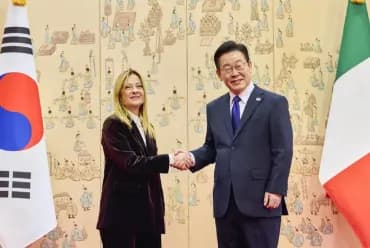 【悲報】イタリアのメローニ首相「娘がK-POPファンだ。韓国の技術最高！」高市「・・・・・」