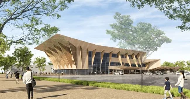 八雲町「隅研吾デザイン監修の設計費19000万円払ったら建設費が無くなった…無念！」