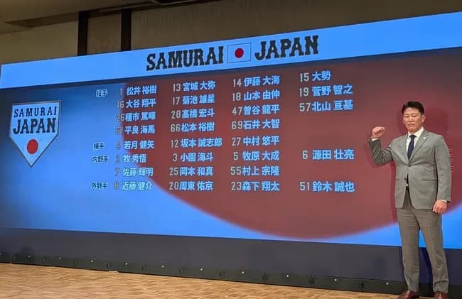 【悲報】WBC日本代表が発表されるも、メンバーが弱すぎるw w w w w w w w w w w w w w w w w w w w