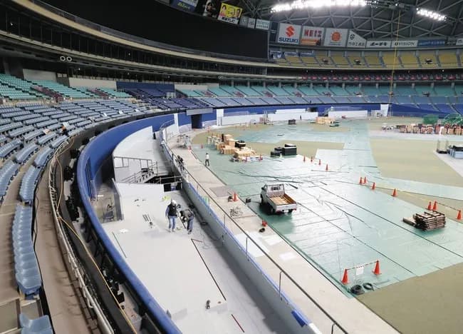 【朗報】バンテリンドーム、ホームランウイング工事を公開…フェンスは1.2m低く最大6m前へ