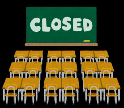 午後からの授業が休講になった