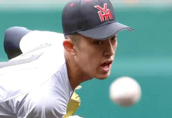 ドジャース、横浜高の最速152キロ右腕獲得か？
