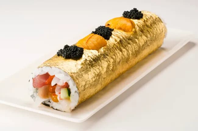 【画像】上級恵方巻、金色！ｗ