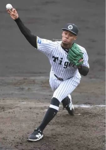 阪神　新外国人モレッタがライブBP登板　25球で得意のスライダーも披露