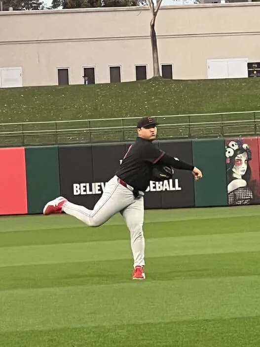 佐々木麟太郎さん（日本時代184cm113kg）、アメリカでさらにムチムチになる