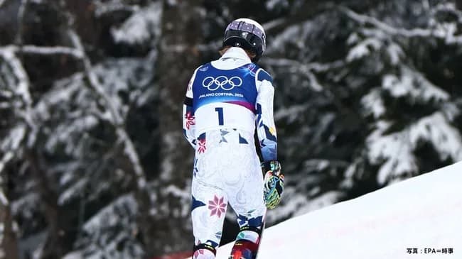 【ミラノ五輪】スティック投げ捨て、怒り爆発! スキーアルペン男子回転1回目トップのアトレ リー・マグラス、1人雪原に消える