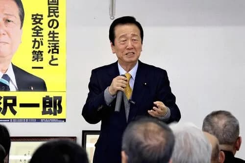 小沢一郎さん(83)政治活動継続