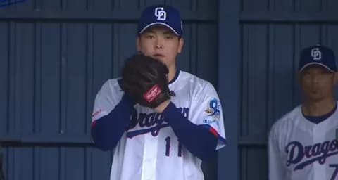 昨日の中日ドラ1中西聖輝の実践初ピッチングｗｗｗ
