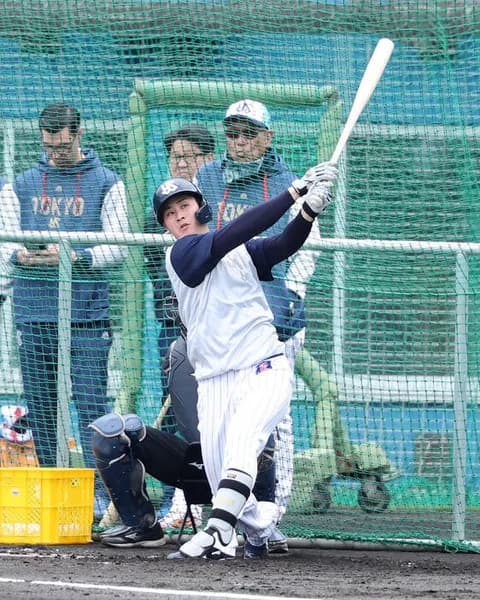 【ヤクルト】ドラ６石井巧、左ハムストリングスの肉離れの診断