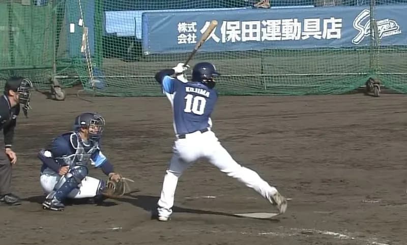 西武ドラ1小島大河が実戦初打席でタイムリー！打撃センスに絶賛の声