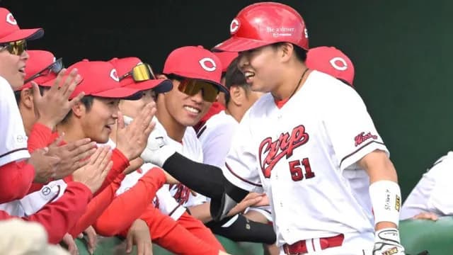 カープドラ1平川蓮、打率.538＆新人1号一番乗り！新井監督「右左で長打を打てるパワー。並の新人じゃない」
