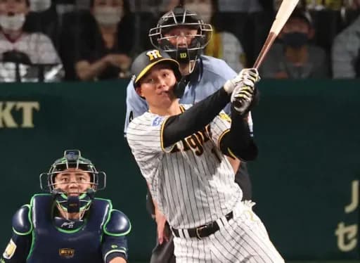 森下翔太(2023年)オープン戦成績  17試合 .317(51-16) 3本塁打 出塁率.397 OPS.946wwwwwwww