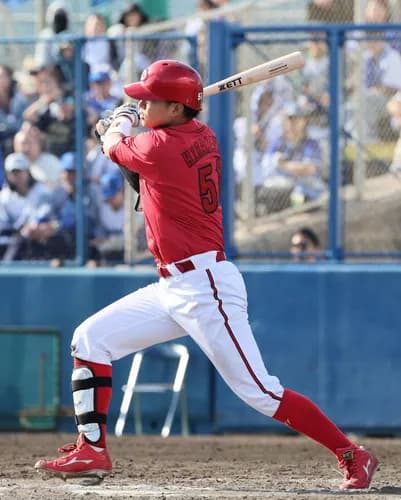 広島ドラ1ルーキー平川、今日も3安打wwwwwwwww