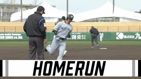 藤岡、ミスを取り返す同点2ランホームラン！ロッテがすぐさま追いつく！