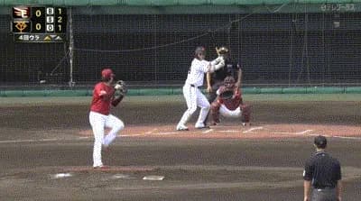 【巨人対楽天オープン戦】巨人、4回裏1アウト三塁から大城のタイムリーで先制！！！！！