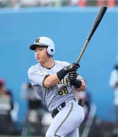 阪神・中川勇斗、左翼争いへ持ち味のフルスイングでアピール「自分のスイングができてよかった」