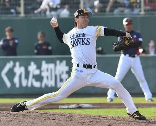 育成３年目の藤原大翔、侍打線にオール直球の真っ向勝負！最速更新１５６キロで１回０封