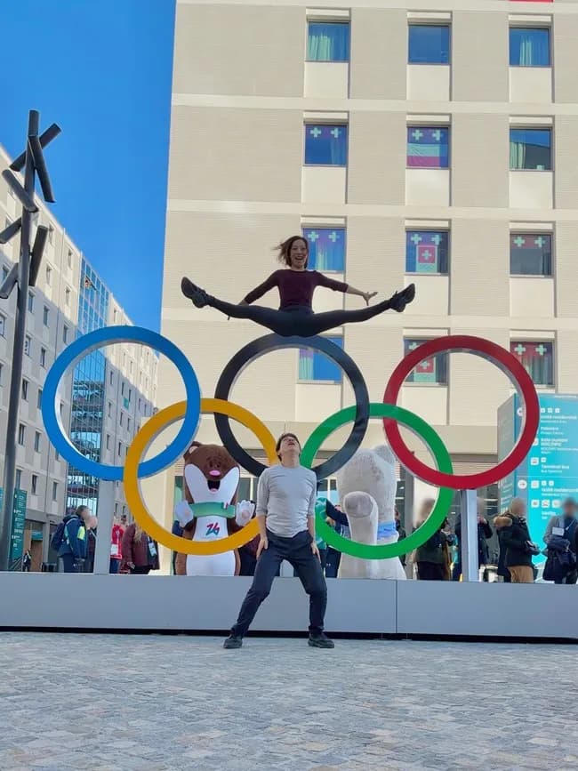 【画像】りくりゅうペア、さすがに調子に乗りすぎる………