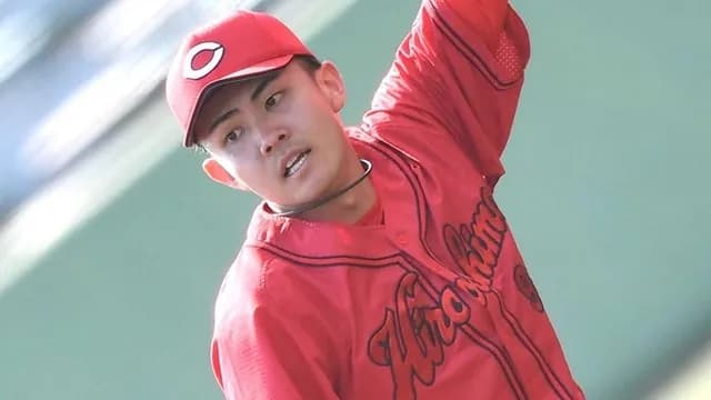 カープ辻、中継ぎとして“一球入魂”を誓う「腕を振って勝負できれば」