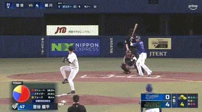 【侍ジャパン対中日】中日、6回表2アウト一二塁から細川成也の2点タイムリーツーベースで2点差に迫る！！！！！！！！！！！！