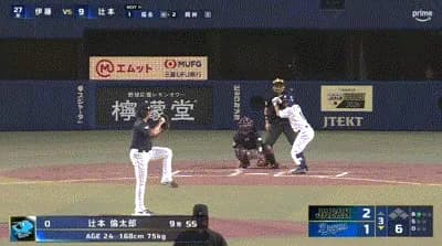 【中日対侍ジャパン】中日・辻本倫太郎、侍ジャパン・伊藤大海から同点ソロホームラン！！！！！！！！！！！！！！！！！！！