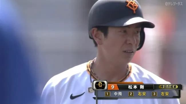 【巨人対サムスン】巨人・松本剛、勝ち越しタイムリーツーベース！！！！！！！！！！！