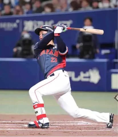侍ジャパン・森下翔太がホームランウイング１号　４戦２発…佐藤輝明に続き阪神勢が連夜のアーチ