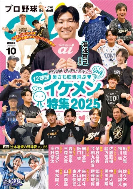 プロ野球aiとかいう野球そっちのけでイケメン選手の特集ばかりしてる野球雑誌なんて必要か？