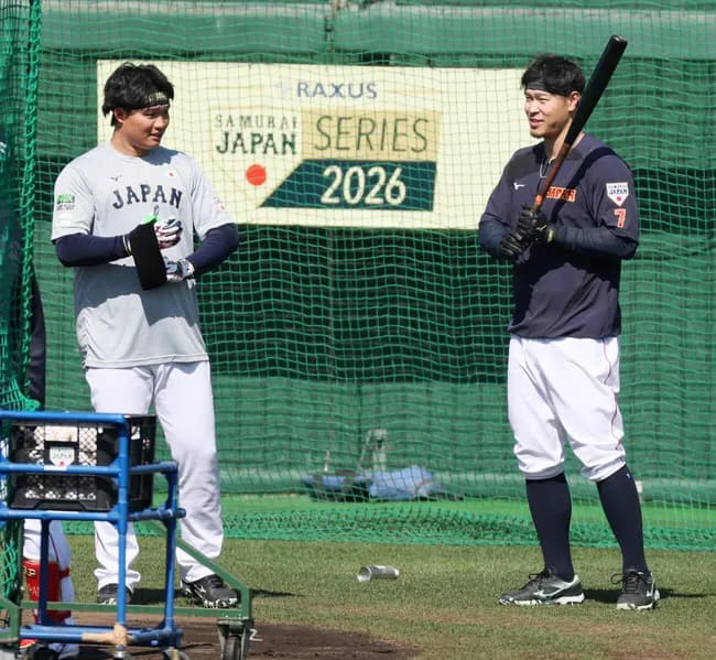 【侍J】大谷岡本村上が合流したらサトテル森下は下位打線になるんか？