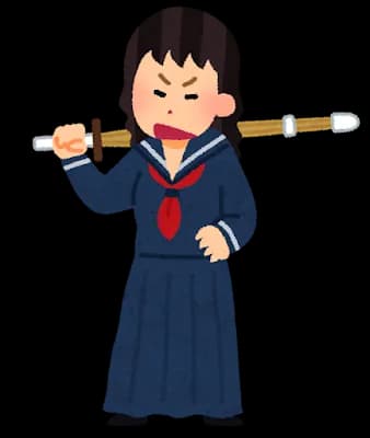 女番長｢オレ、喧嘩強いよw？｣　おんJ民×1000｢うーすwww｣