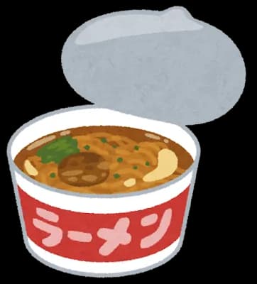 カップラーメン食う時フタつけたまま派？