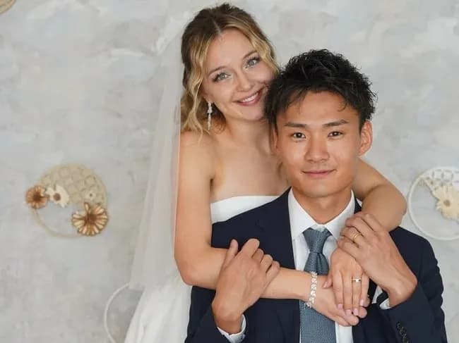 オリンピック金メダリストの日本人、白人美女と結婚ｗｗｗｗｗｗｗｗ