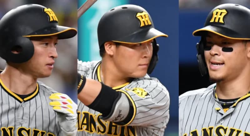 阪神、主力選手のWAR 佐藤 7.2 森下 6.0 近本 5.2 中野 4.2