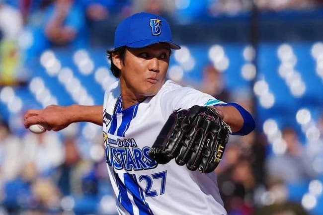 DeNA　藤浪晋太郎は2回で40球を投げ5四死球　無安打ながら1失点と制球に苦しむ