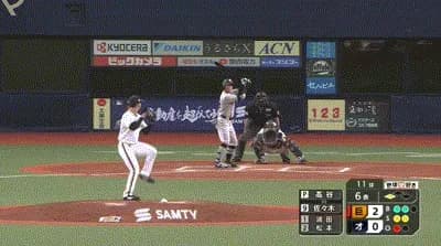 【オリックス対巨人オープン戦】巨人、6回表1アウト三塁から佐々木俊輔のタイムリーで1点追加！リードを3点に広げる！！！！！！！！！