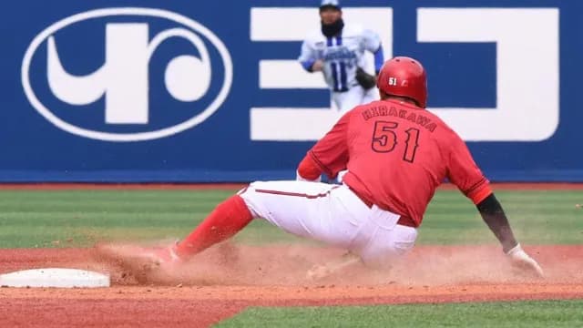 【朗報】カープドラ1平川蓮、盗塁もできる！「どんどん走っていく」