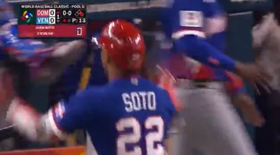 ドミニカ・ソト、２先制２ラン！！！負けたほうが日本と対戦【ドミニカvs.ベネズエラ】