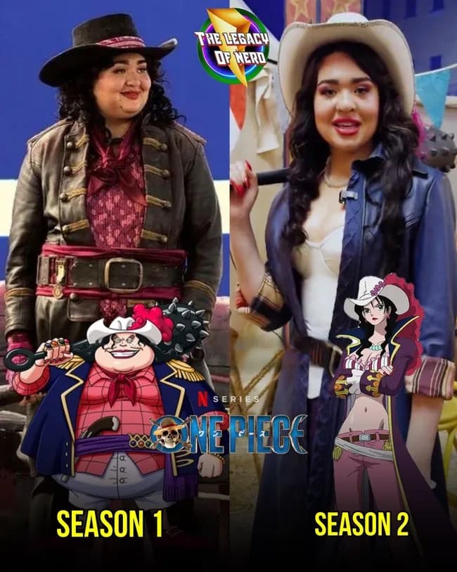 【画像】ワンピース実写、アルビダの再現度が話題にｗｗｗｗｗｗｗｗ