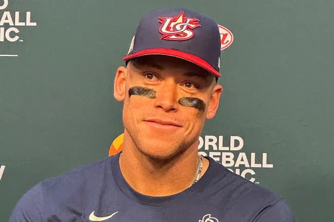 【WBC】米国代表・ジャッジ「俺たちが優勝する」　強調したスター軍団の結束、強敵撃破へ「フライトが楽しみ」